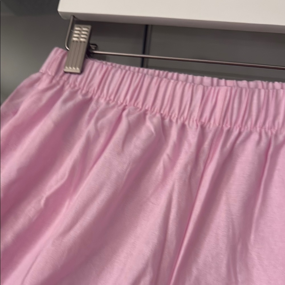 Women’s Wide Leg Two-Piece Set - Pink - Picture 4 of 4